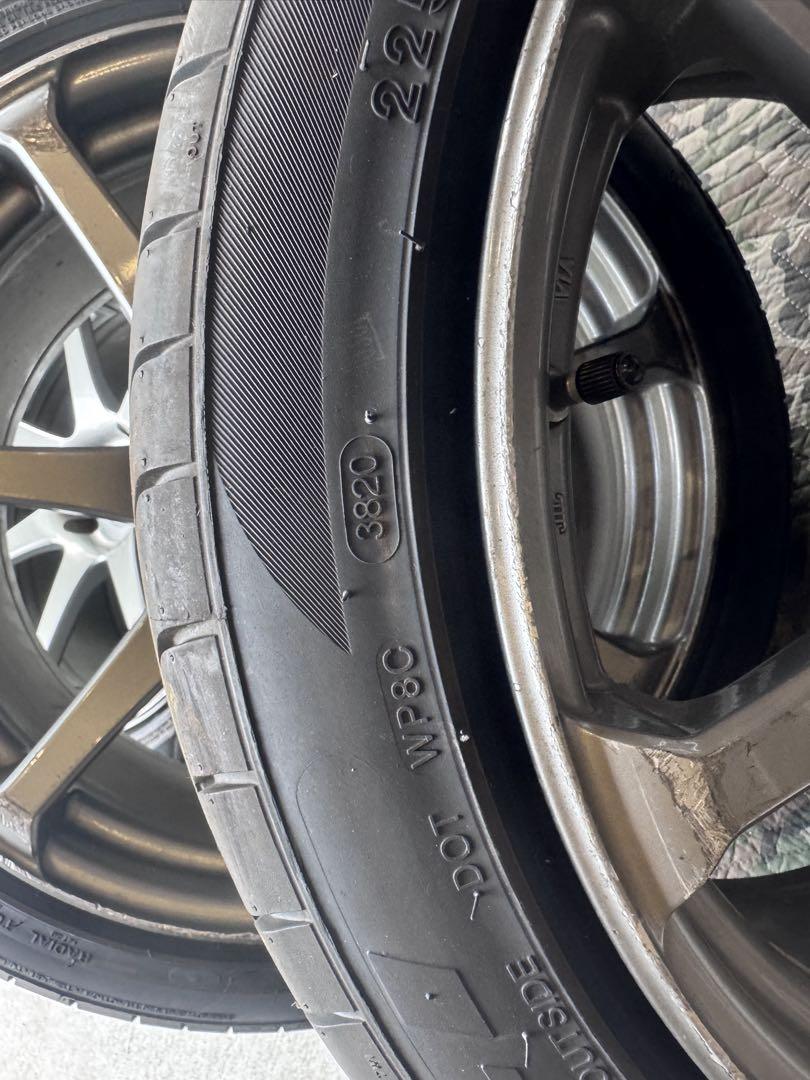 AVS モデルT7 18インチ　4本セット　ADVAN