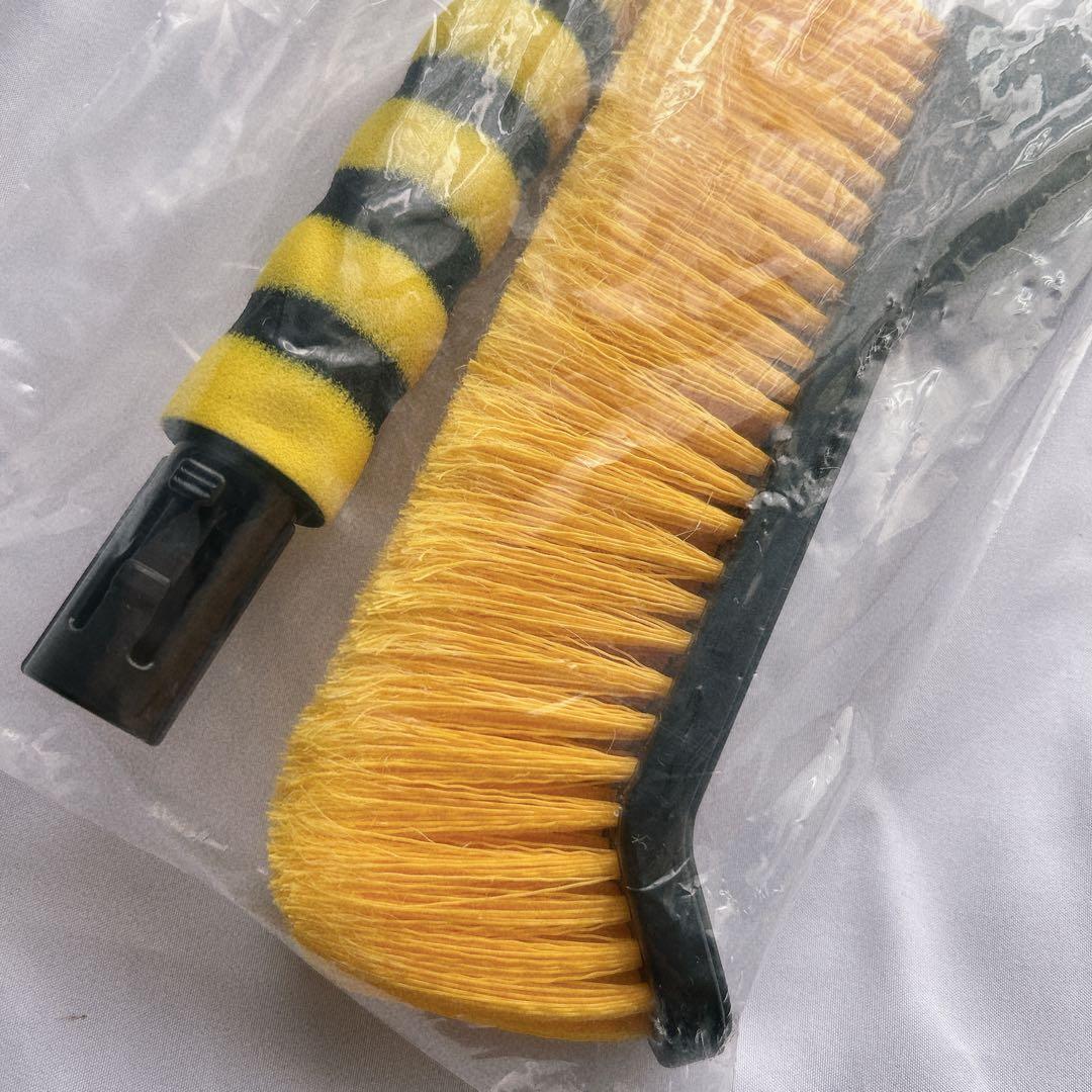 車用スノーブラシ 除雪ほうき 着脱式 アイススクレーパー付き YUZUMIYA_COM