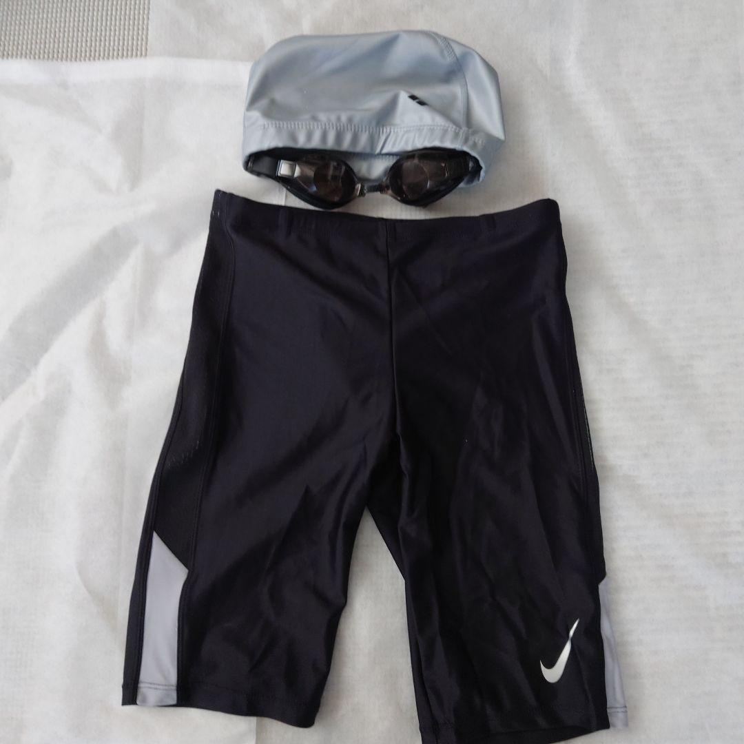 Nike 競泳水着セット ARENA キャップ ゴーグル付き