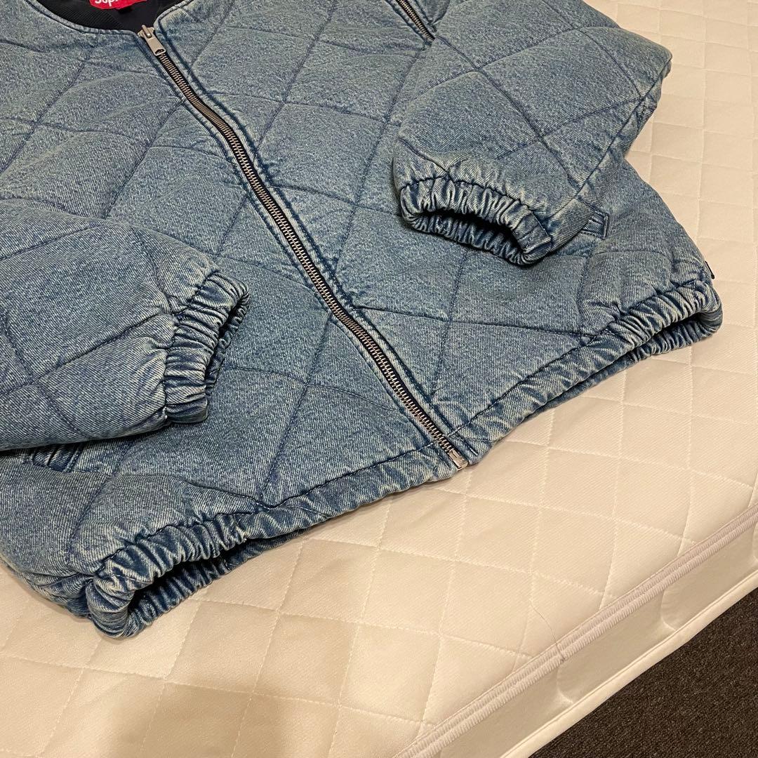 Zip-Off Sleeve Quilted Bomber Jacket