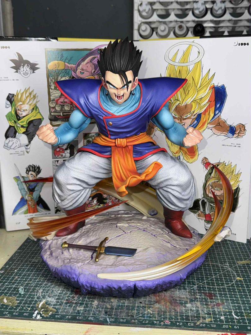 ドラゴンボール　孫悟飯　ミスティック　フィギュア　ガレージキット