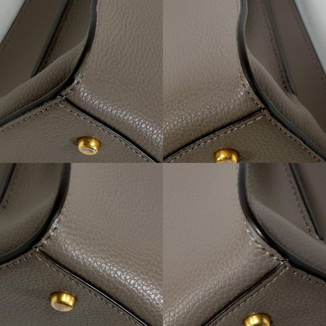 【極美品/保存袋付】トリーバーチ ウォーカー 2way ショルダーバッグ レザー