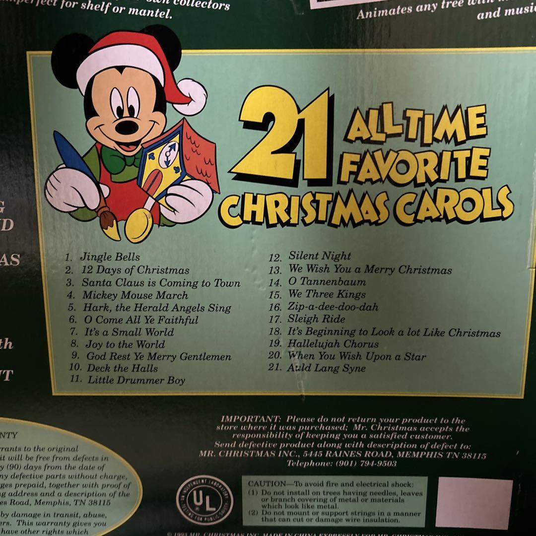 レア！！クリスマス ミッキーズ クロックショップ　21曲 1993 ディズニー