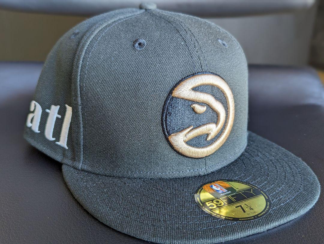 New Era Hawks ブラック×グレー US限定 7 1/4