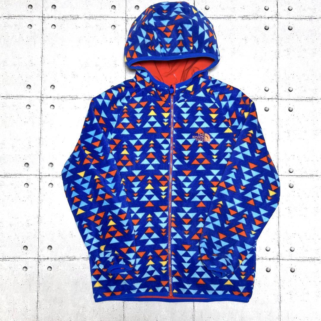 新品　ノースフェイス　リバーシブル　ナイロン　フリース　WINDWALL キッズ