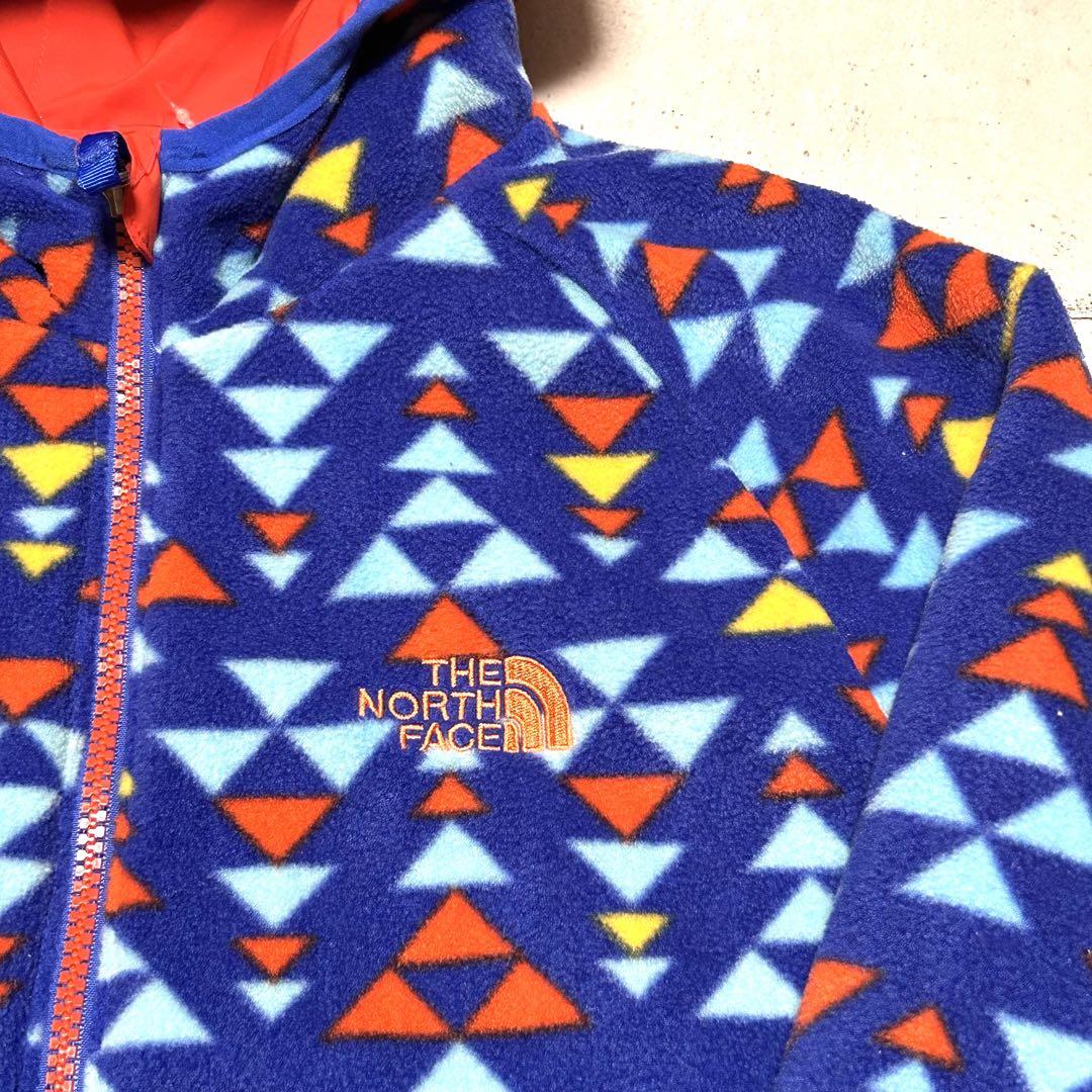 新品　ノースフェイス　リバーシブル　ナイロン　フリース　WINDWALL キッズ