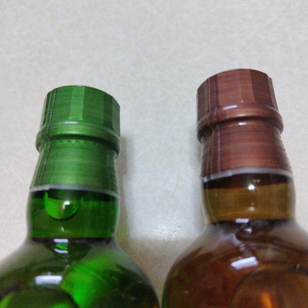 サントリーシングルモルトウイスキー 山崎 &白州 180ml ミニボトル 各1本