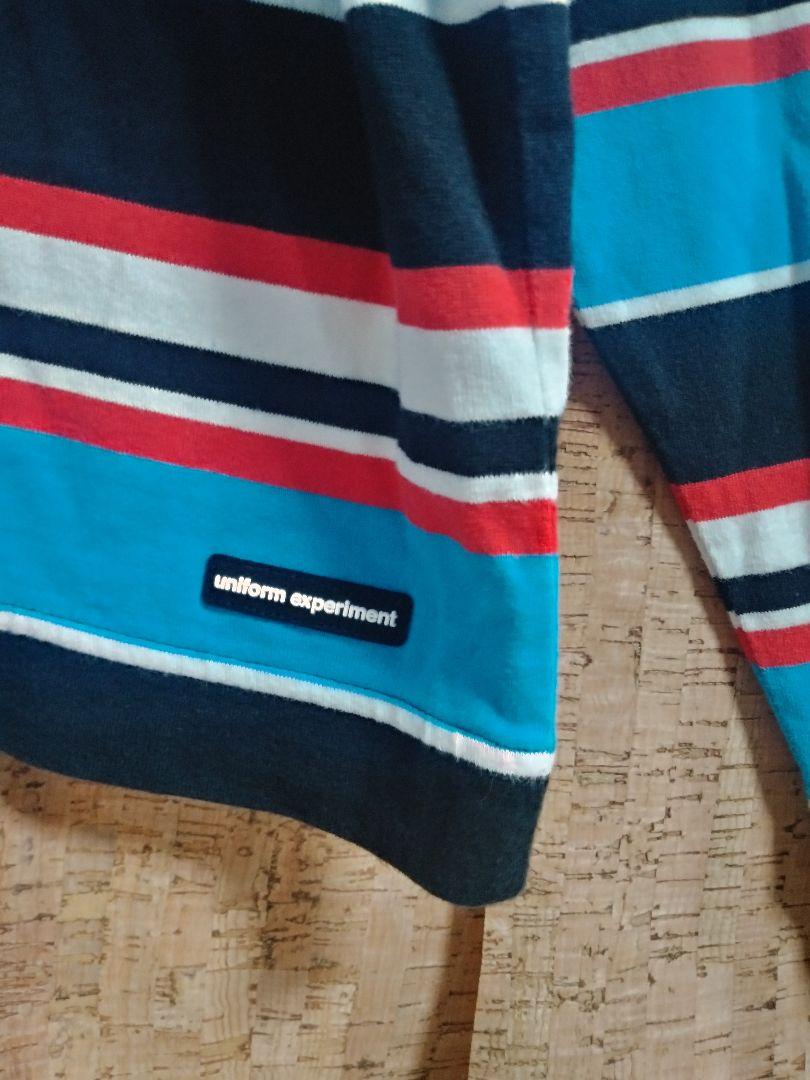 美品 即日出荷 uniform experiment　ボーダーロンT　SOPH.