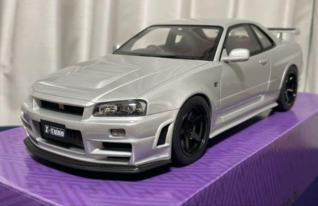 ミニカー SAMURAI 1/12scale NISMO R34 GT-R Z-tune
