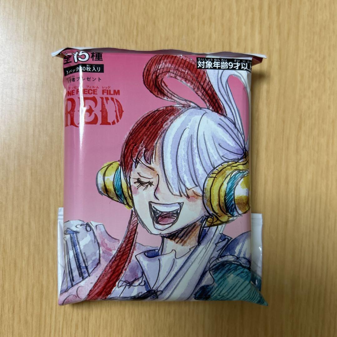 未開封 ワンピースカード フィルムレッド 入場者特典 ウタ