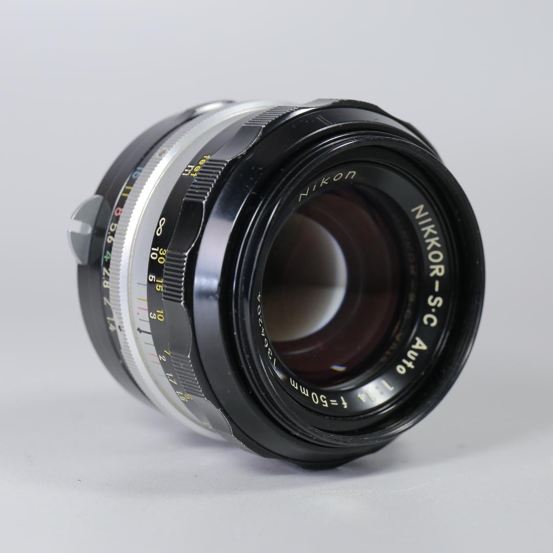 ☆光学クリア☆ NIKKOR S.C 50mm F1.4 単焦点ニコン＃302 ☆光学クリア☆ NIKKOR S.C 50mm F1.4 単焦点ニコン＃302 - メルカリ