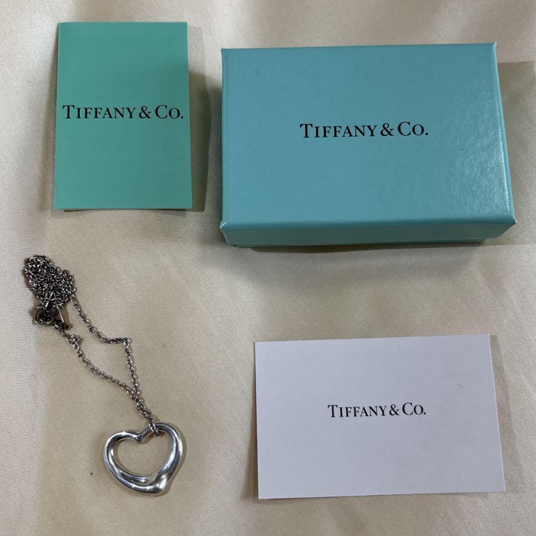 Tiffany & Co. ティファニー　オープンハート　ネックレス