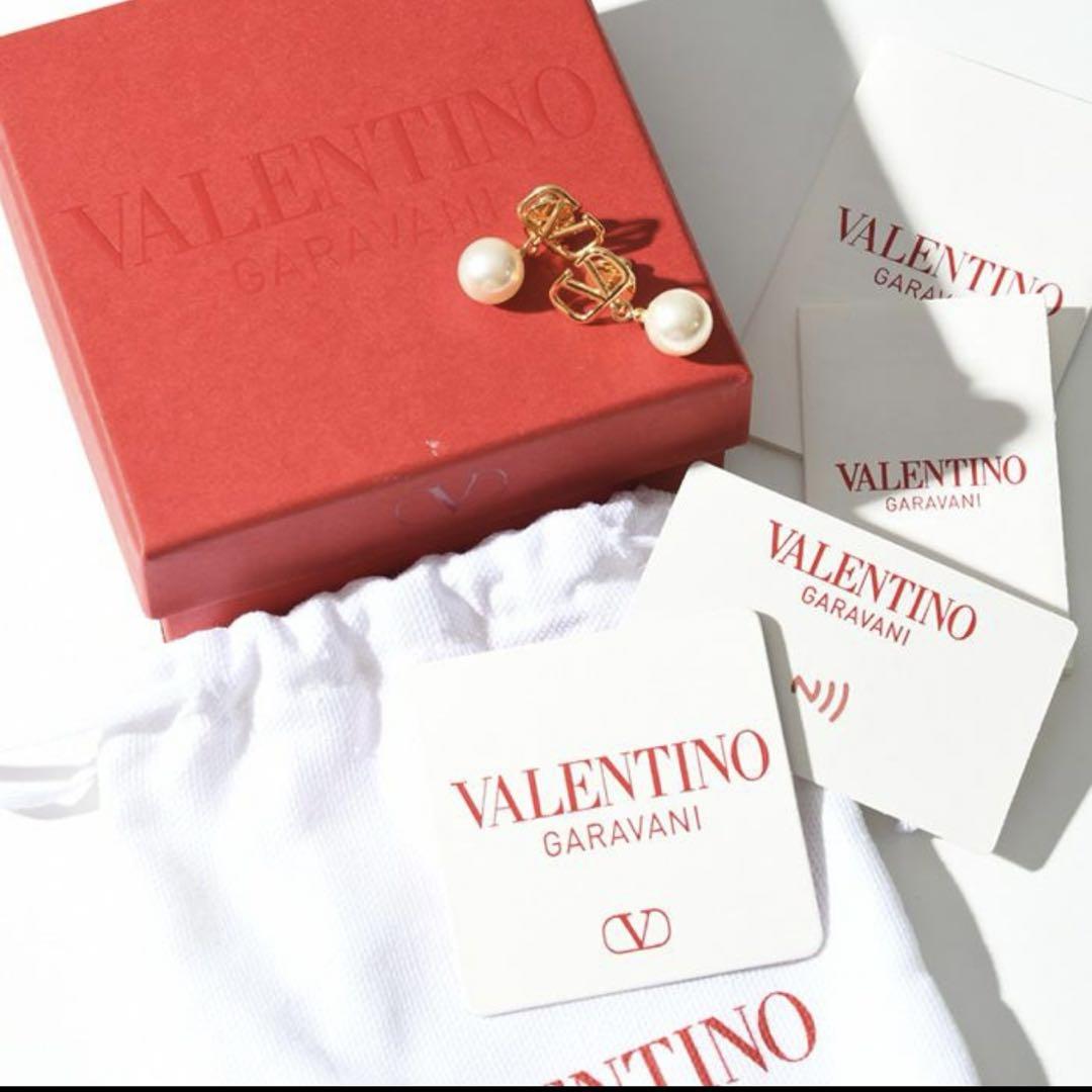 VALENTINO ヴァレンティノ ピアス J0E36 UXM ゴールド 画像2