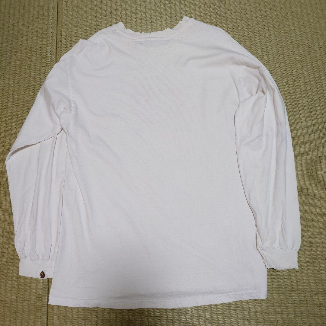 レア 90s 初期Hanesボディ APE GENERAL 長袖Tシャツ