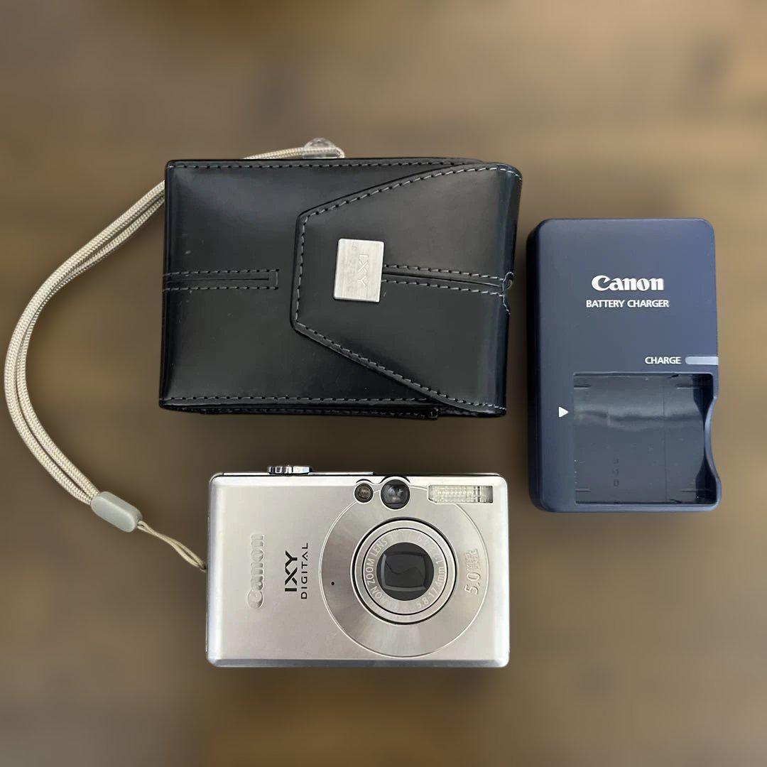 □美品□キャノン Canon IXY DIGITAL 60 シルバー 《元箱付》