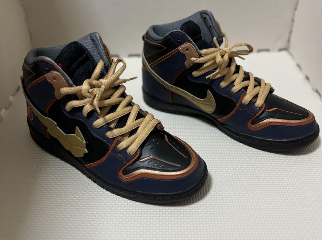 Gundam×Nike SB Dunk High PRO QS Banshee