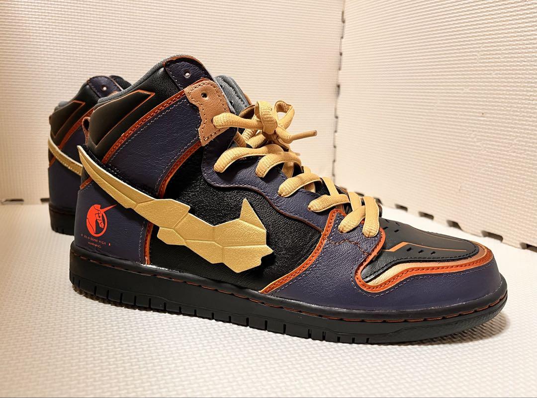 Gundam×Nike SB Dunk High PRO QS Banshee