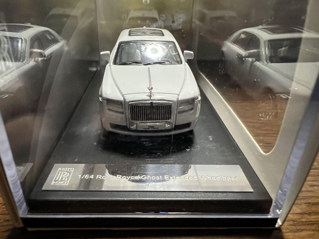 1/64 Rolls Royce Ghost シリアルナンバー入り 1:64 Rolls Royce Ghost extended wheel base - Dealer edition
