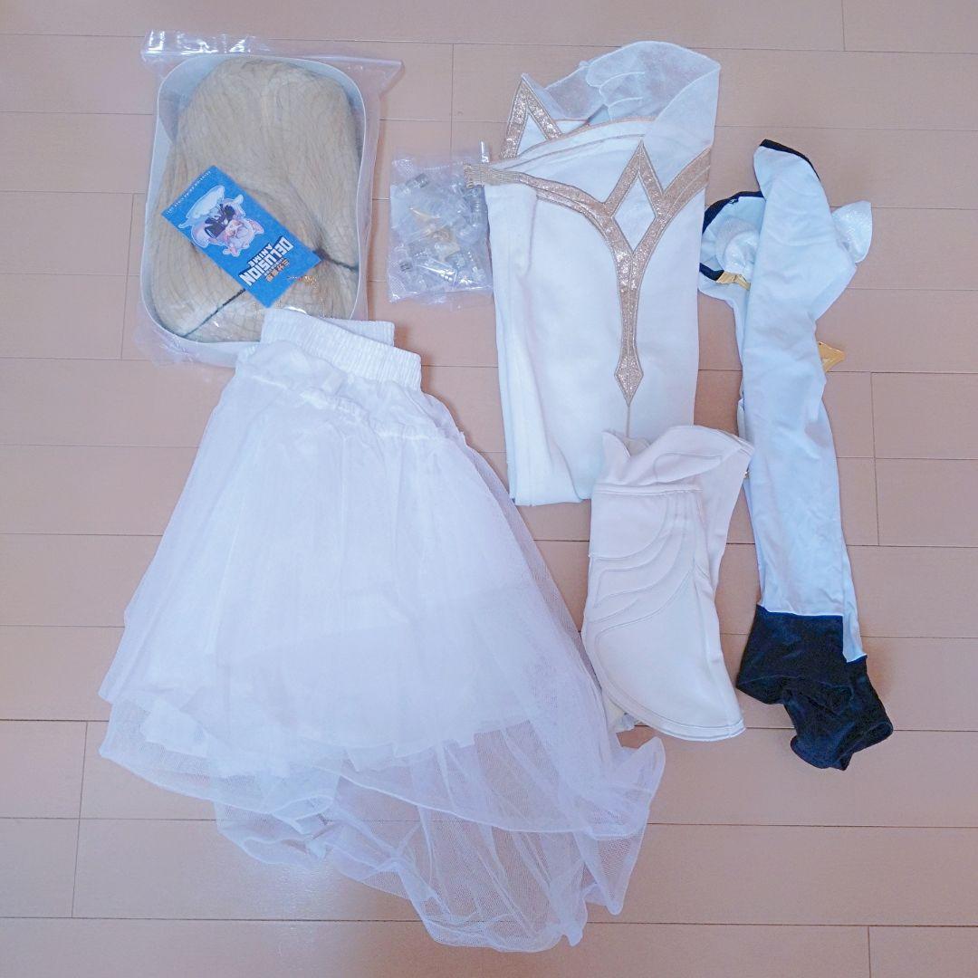 原神 旅人 蛍 三分妄想 Lサイズ 衣装 ウィッグ付き コスプレ