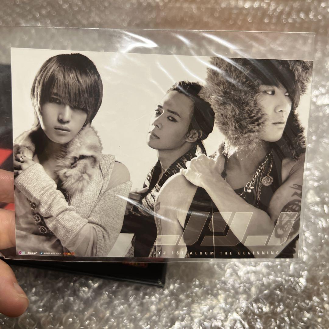 JYJ THE BEGINNING 初回限定版 CD ポストカード付き - メルカリ