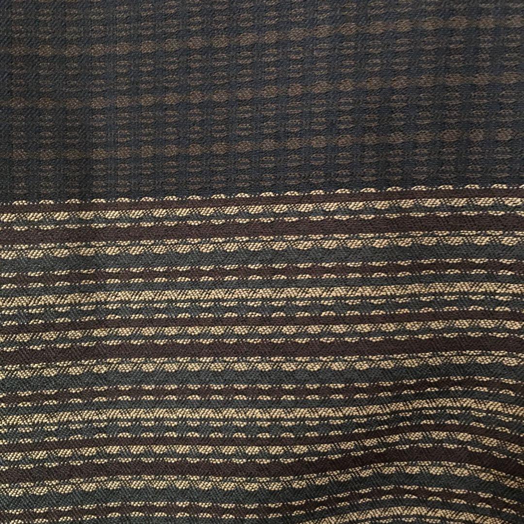 男性着物 袷 絵羽柄紬 正絹 身丈139.5cm 美品 男性着物 袷 絵羽柄紬 正絹 身丈139.5cm 美品