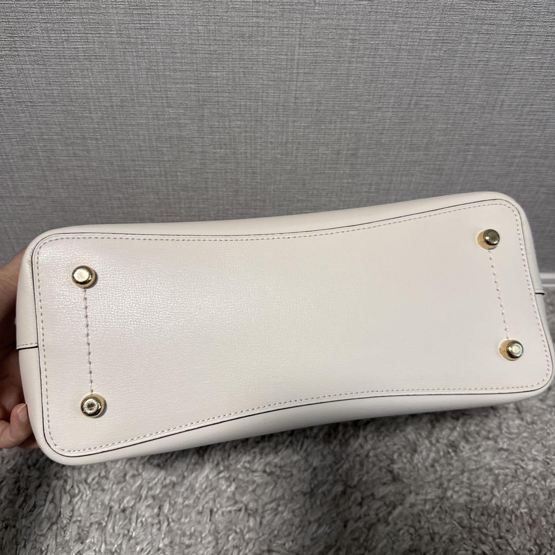 COACH ホワイトレザートートバッグ COACH トートバッグ ホワイト レザー 未使用｜Yahoo!フリマ（旧