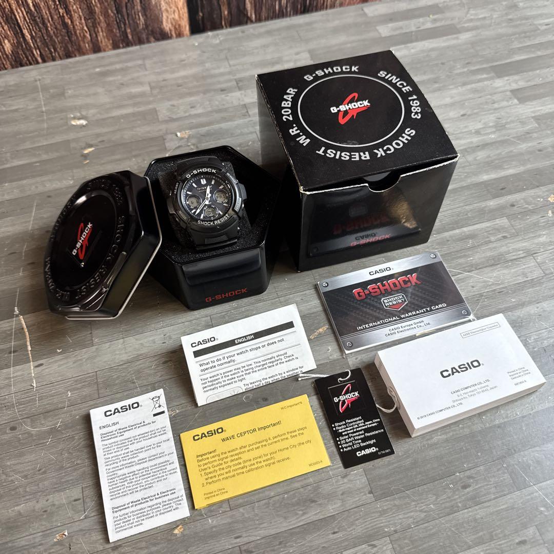 カシオ G-SHOCK ジーショック AWG-M100SB-2AER