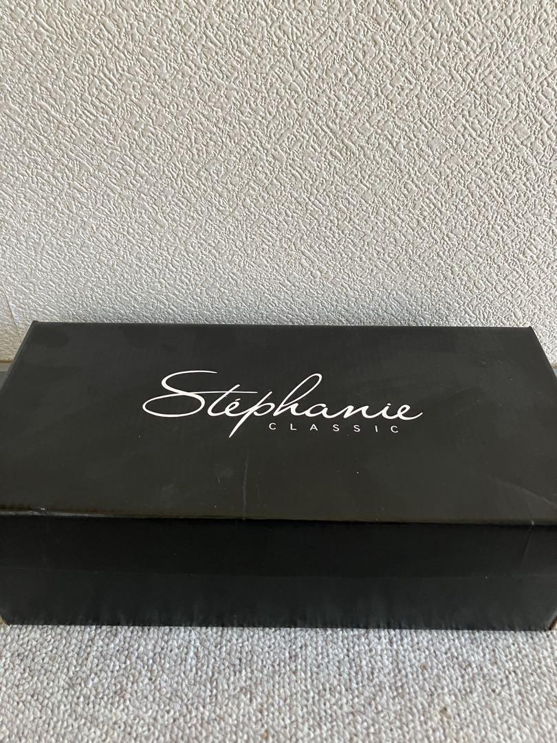 Stephanie メッシュフラットシューズ ホワイト