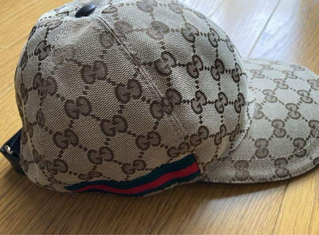 la ブルー（青）系 GUCCI(グッチ) 帽子(メンズ) - 海外通販のBUYMA