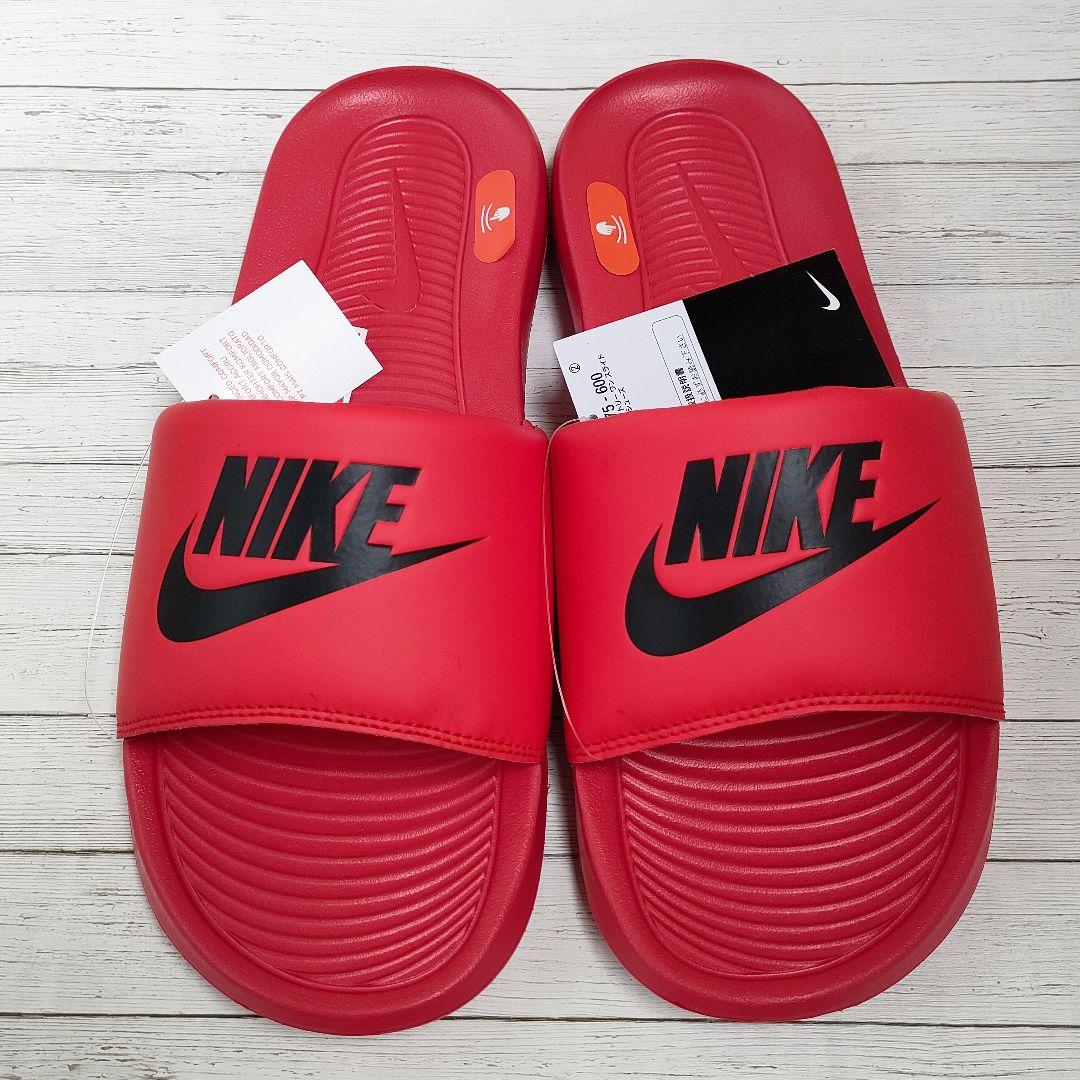 25cm】NIKE ナイキ レッド ビクトリーワンスライド シャワー