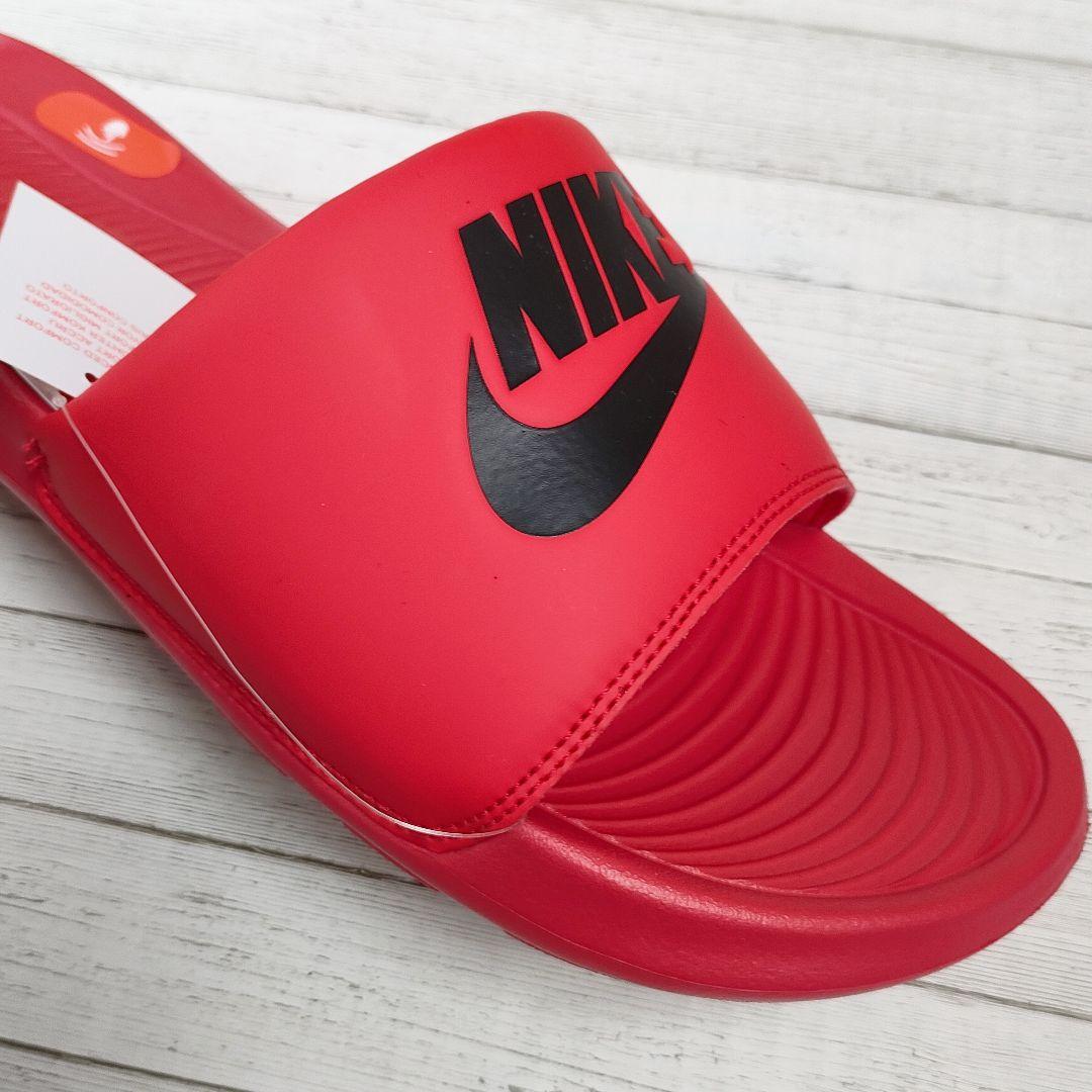 25cm】NIKE ナイキ レッド ビクトリーワンスライド シャワー