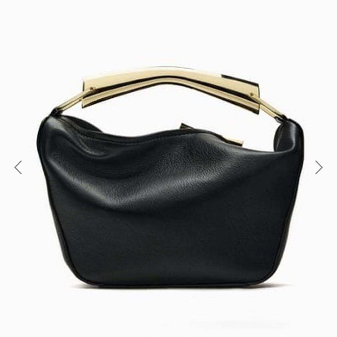 ZARA｜メタルハンドルミニバッグ ZARA】上品カラーが高見え！新作の「2WAYミニバッグ」持つだけで