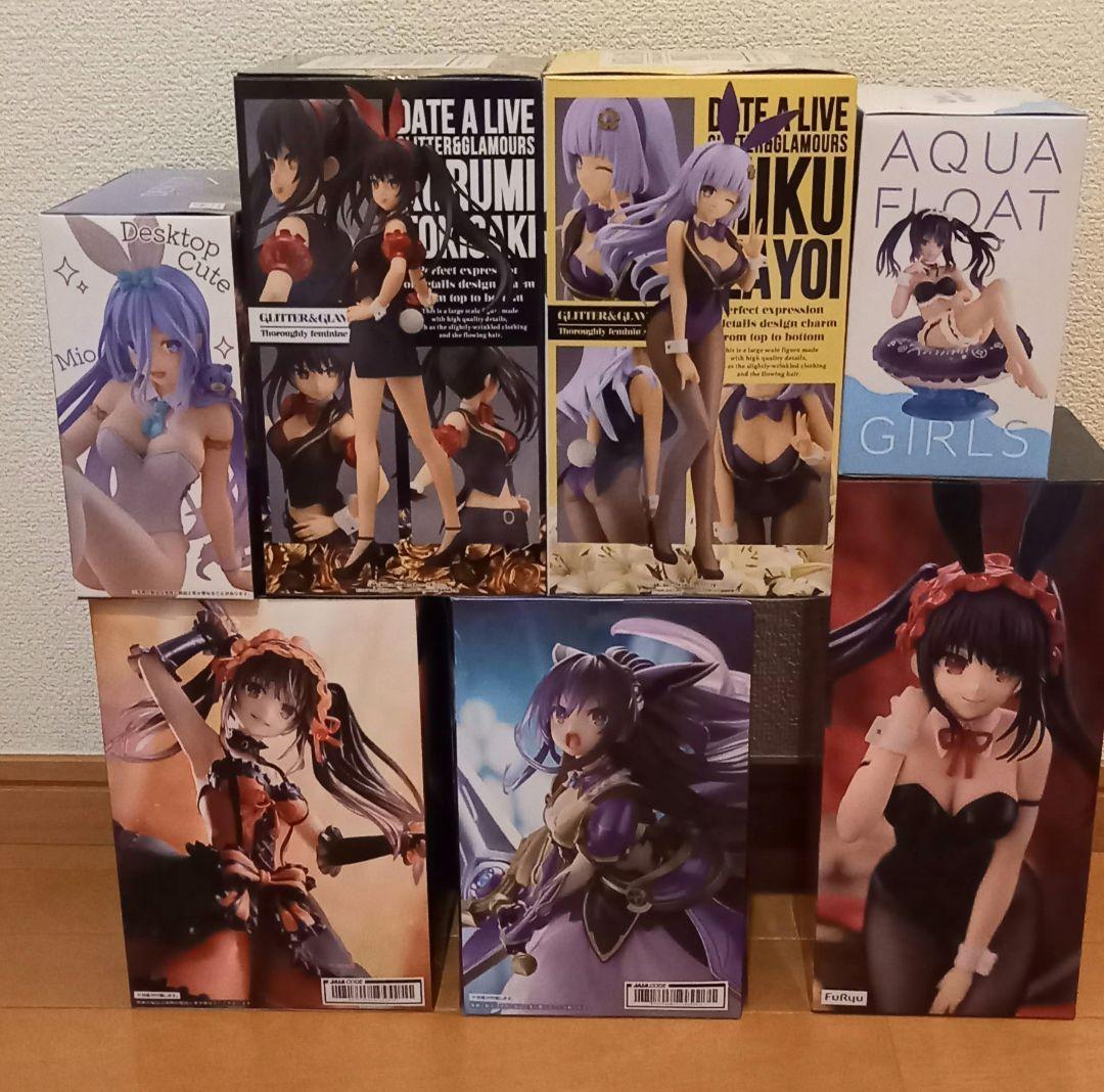 [極美品] デート・ア・ライブ フィギュア 6種まとめ売り