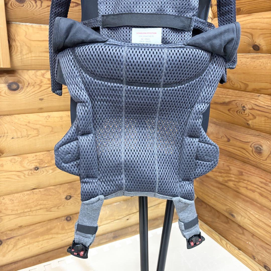 【美品】BABYBJÖRN ベビーキャリア HARMONY アンスラサイト