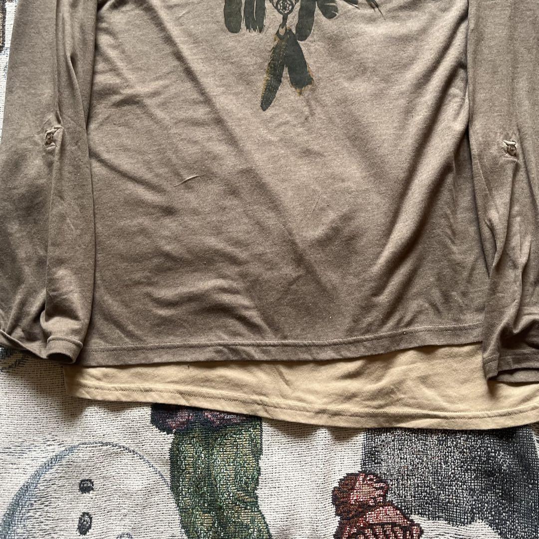 goa風 archive long sleeve t-shirt 00ss