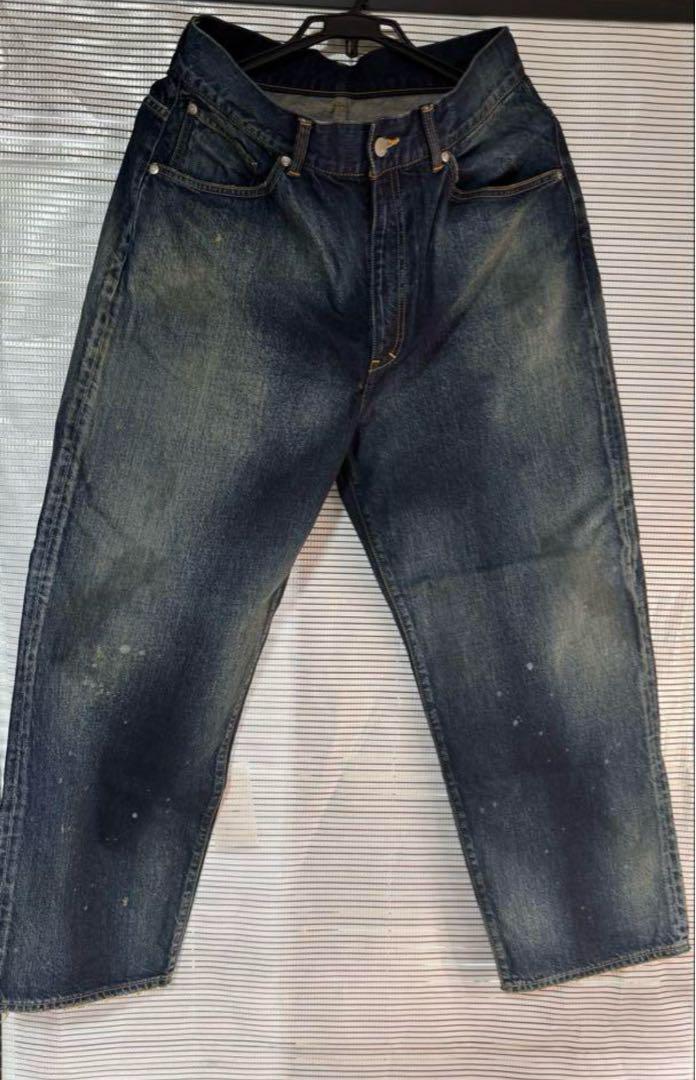 ANCELLM デニム サイズ2 AGING TAPERED 5P DENIM