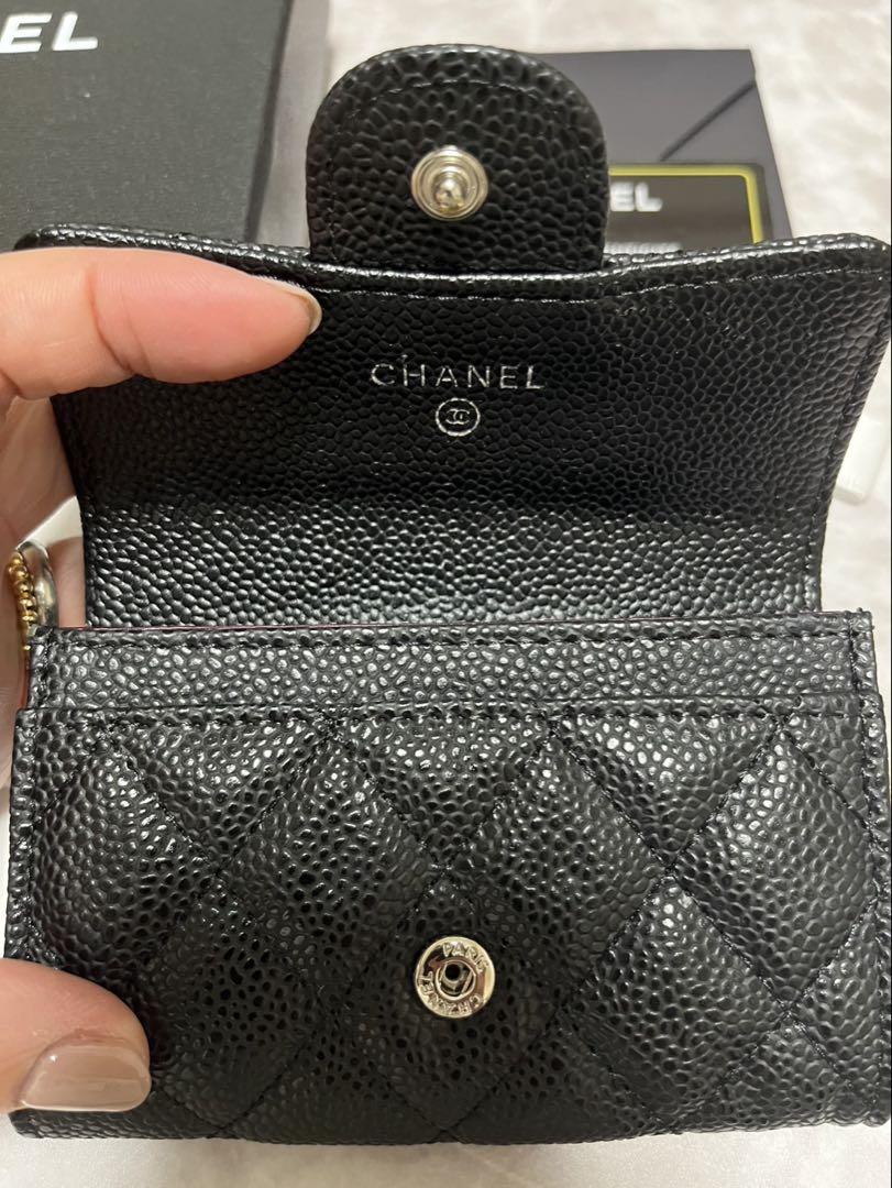 CHANEL コインケースブラック