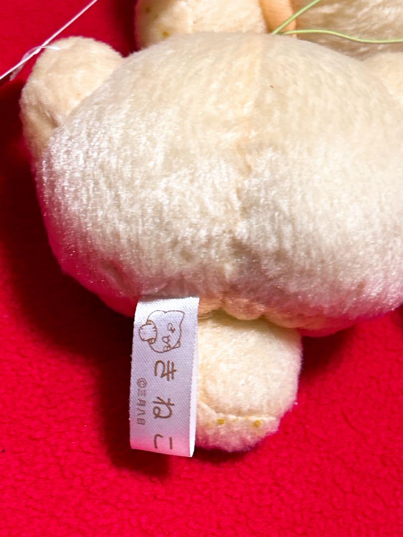 きねこ マスコット ぬいぐるみ 3個セット 三月八日 ピーナッツ