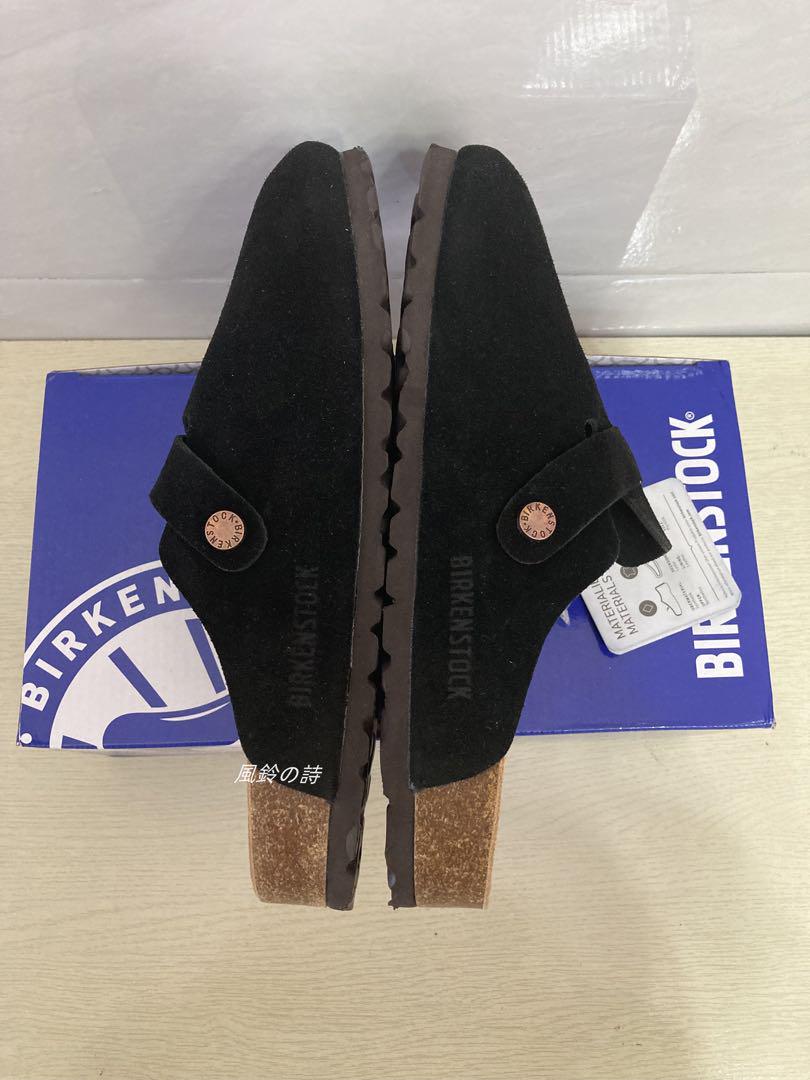 Boston Birkenstock ビルケンシュトック サンダル ブラック 女