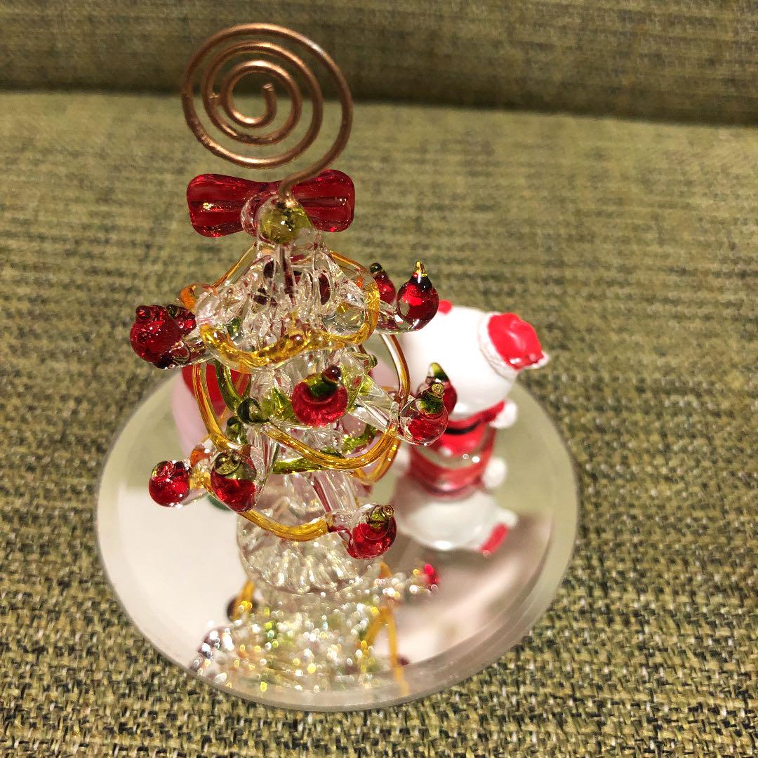 限定SALE正規品 キティ クリスマス 光るドーム 置物 函館クリスマスファクトリー ガラス細工 aDgJo-m18778842810 本物保証人気