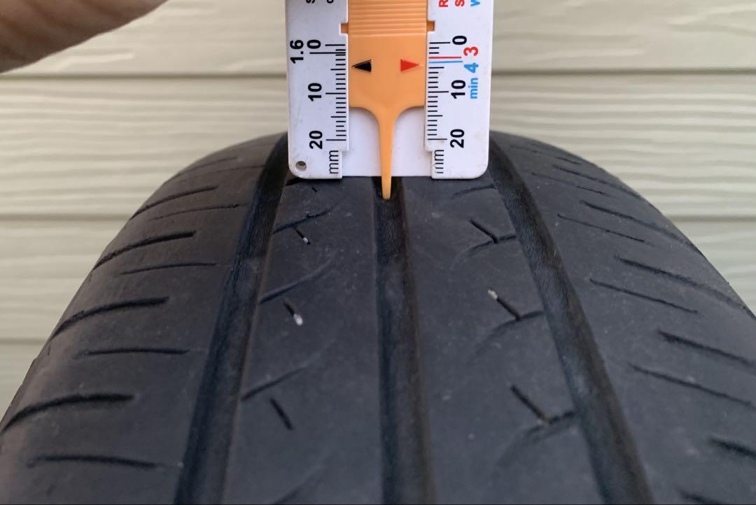 155/80R13 ヨコハマ ブルーアース　中古3本セット