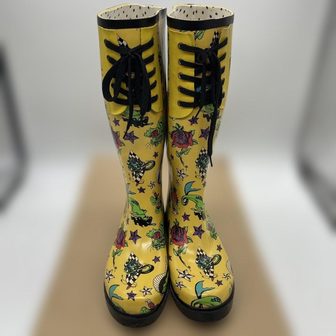 Betsey Johnson × Mark Mahoney レインブーツUS724cm BETSEY JOHNSON