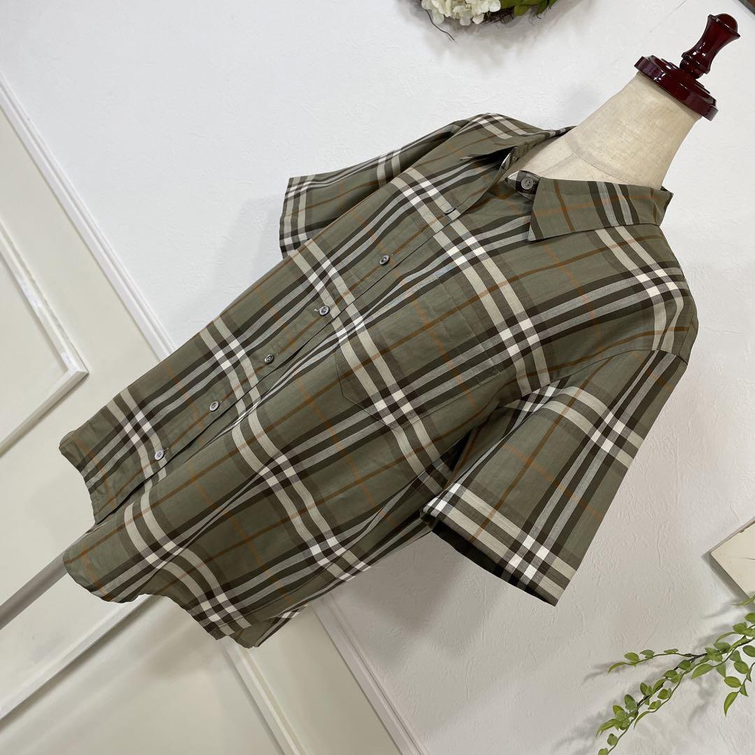 95 希少ヴィンテージ大きいサイズBURBERRY ノバチェックシャツ