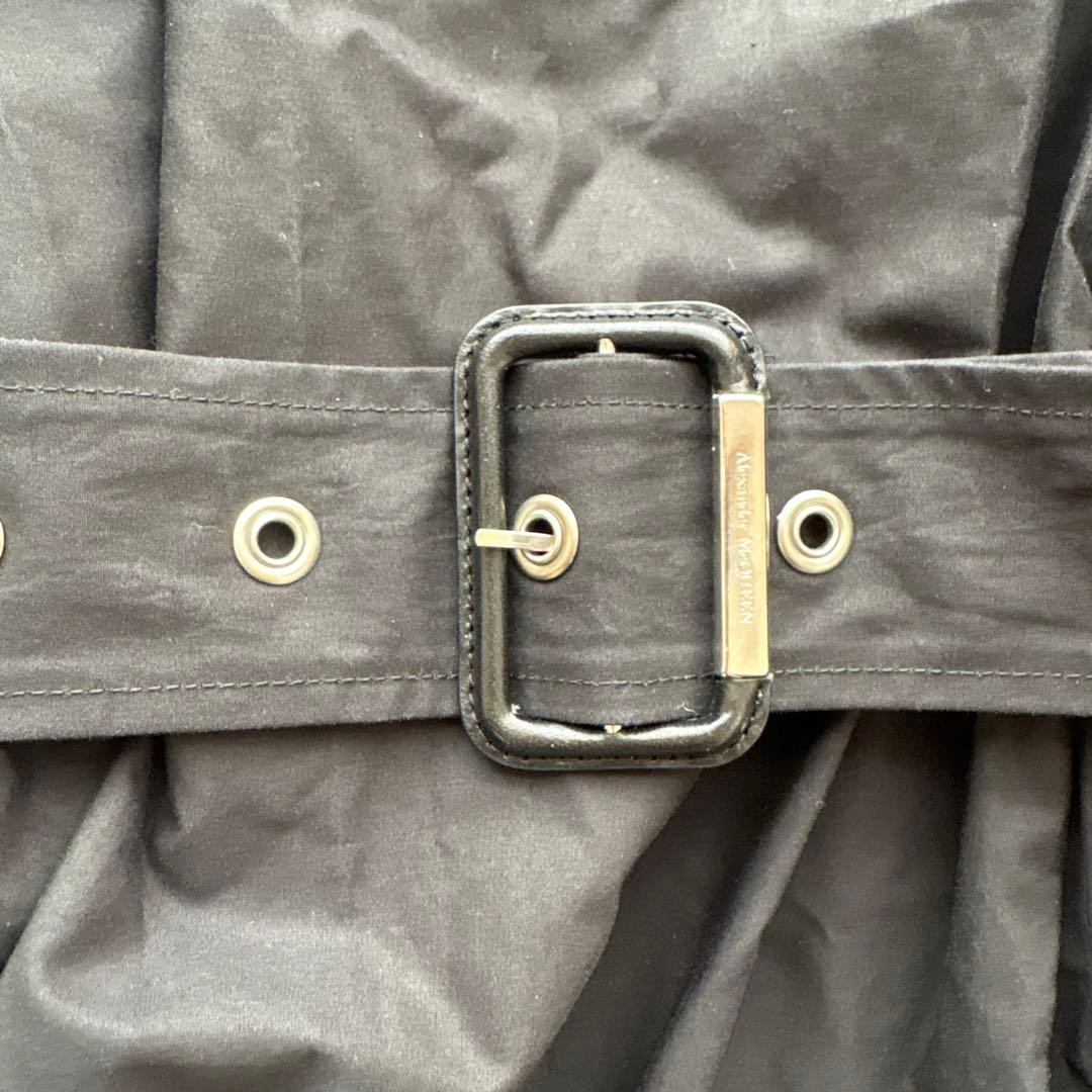 Alexander McQueen ブラックロングワンピース Alexander McQueen ブラックロングワンピース