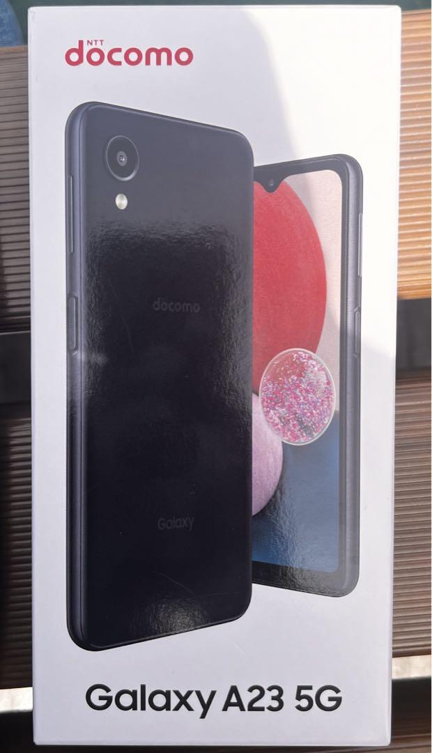 Galaxy A23 5G ブラック 64 GB docomo