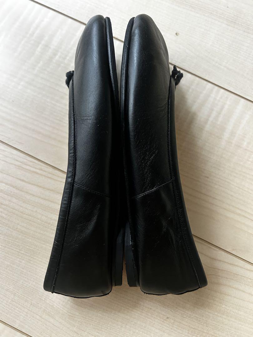 レザーキルトタッセルフラットIENA JOURNAL 踏み分け Spick andSpan
