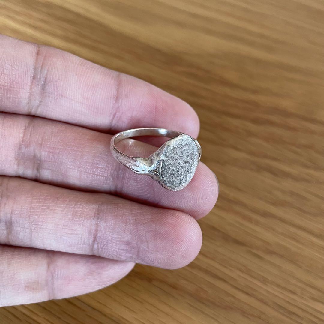 vintag silver925 signature ring