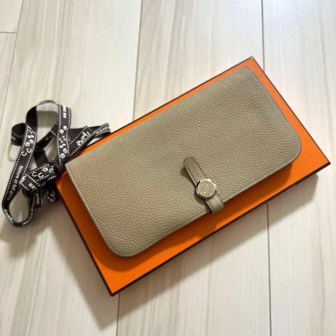 HERMES ドゴン　ロング　 長財布