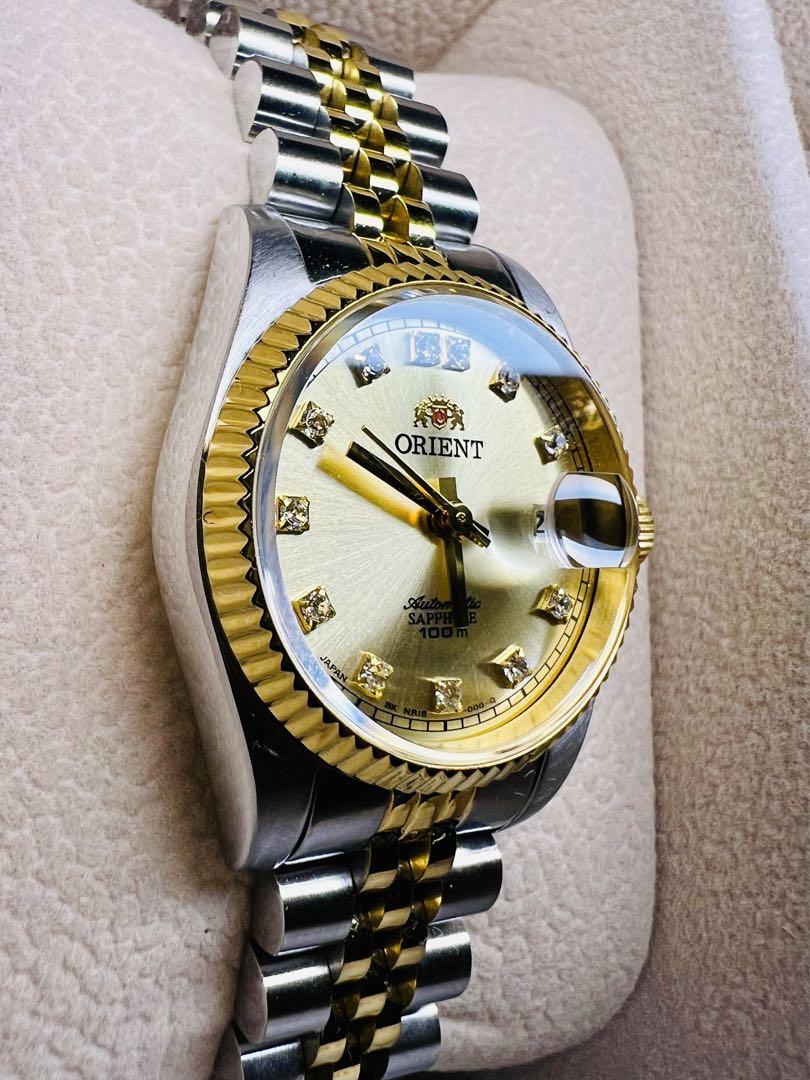 ORIENT president 自動巻き腕時計 ゴールド