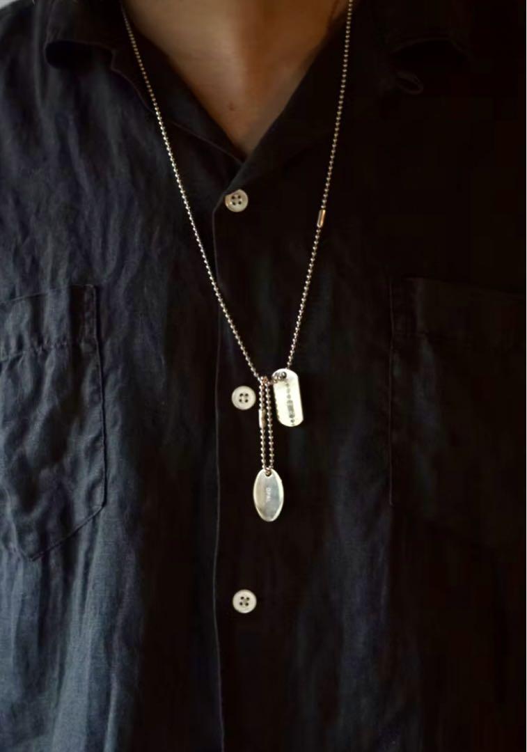 frank and easy AG Necklace ドッグタグ